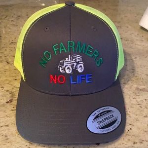 Trucker Hat No Farmers No Life